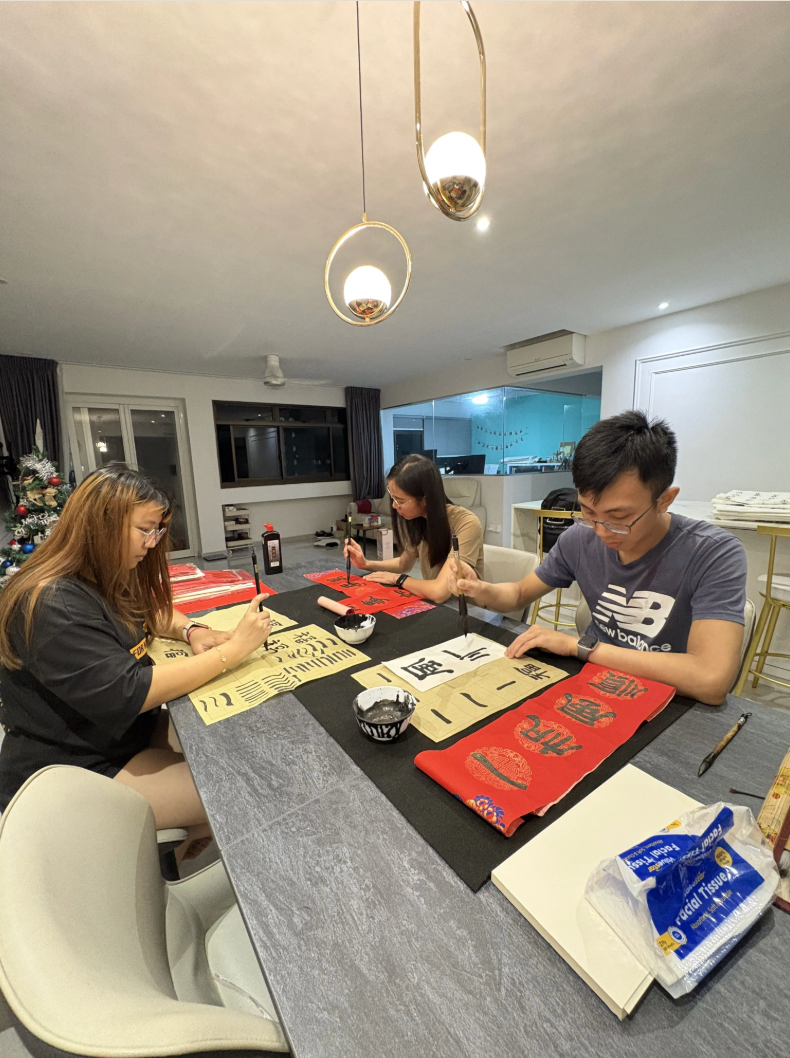 小班 calligraphy class | 竹树斋书法课
